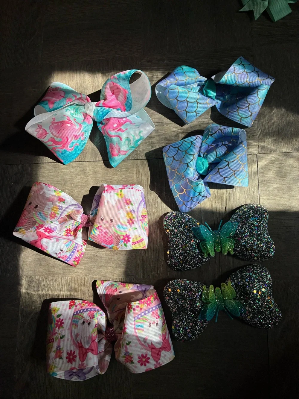 Kids Hair Bow Set -